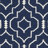 Rodgers Hand Woven Flat Weave Wool/Cotton Geometric Rug in Blue/Ivory-1349064450