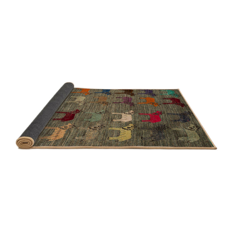 Abstract Indoor Rug, Round 3'