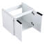 Meuble-lavabo de salle de bain avec lavabo - fixation murale 24 po pour petites salles de bain moderne 24 po et rangement