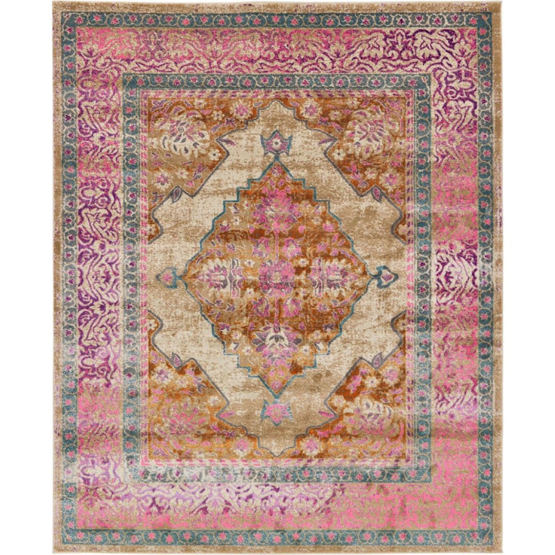 Oriental Indoor Rug, Rectangle 8' x 10'