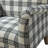 Arching 29.5" Polyester Wide Armchair-1625562448