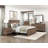 Claudette Solid Wood Bed Frame-114882681-114311289