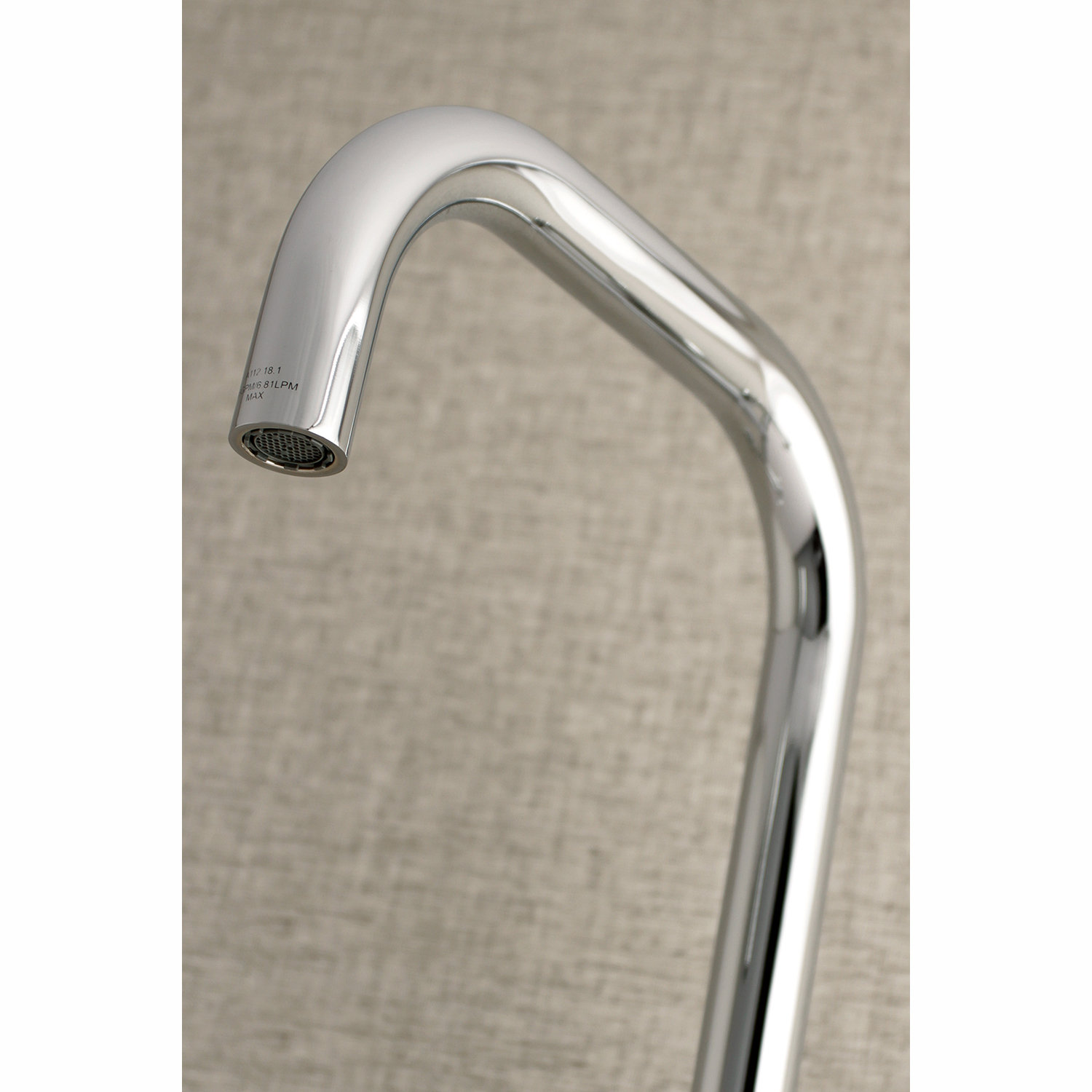 Kingston Brass Concord Double-Handle 2-Hole Wall-Mount Bridge Kitchen Faucet, Polished Chrome