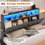 Lit plateforme tapissier avec rangement-2123769636