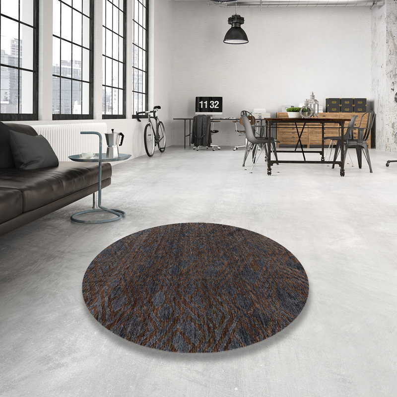 Tapis abstrait moderne 4772, Rond 4 pi