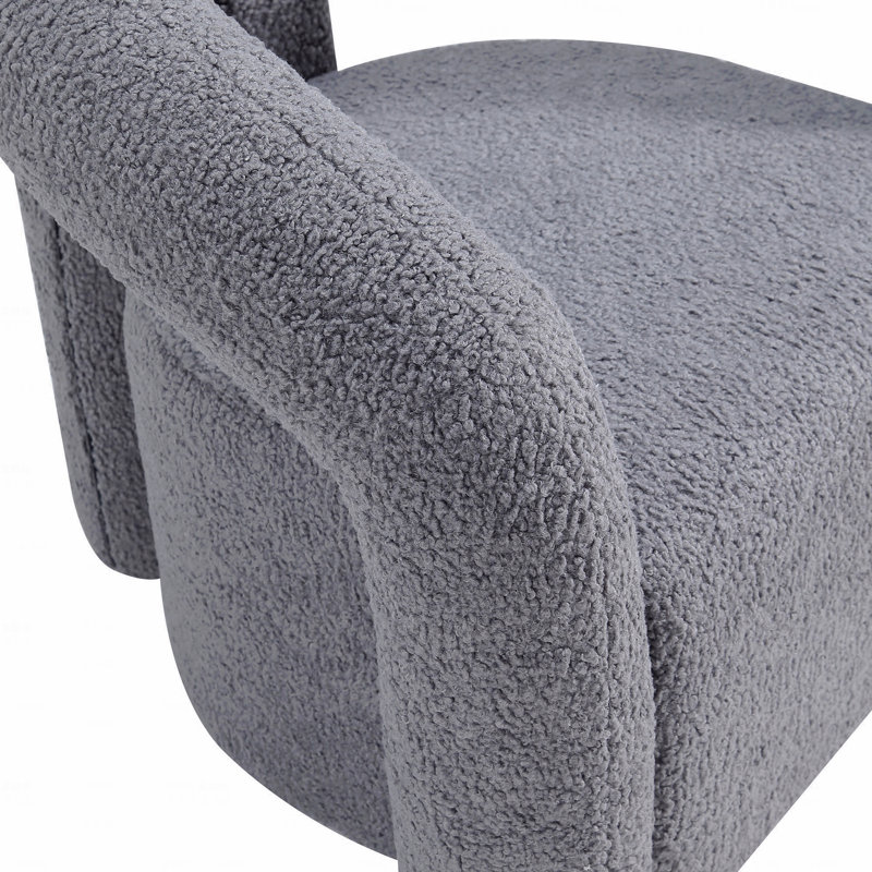 Lounge Style Accent Chair, Grey