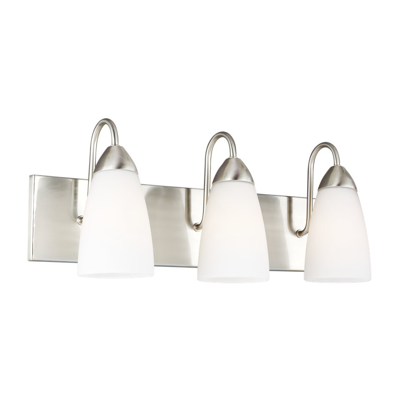 Seville Three Light Wall / Bath from Generation Lighting , Yes, Brushed Nickel