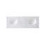 Meuble-lavabo double 61 po avec plateau en marbre Dinchen