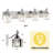 Velzian 4 - Light Dimmable Vanity Light