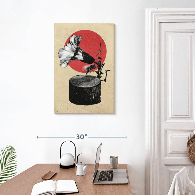 Harnek Gramophone Print, H 30 po x l 20 po