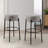 Kennley Upholstered Counter Stool with Metal Frame-56367145-56367144