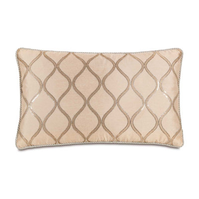 Bardot Geometric Lumbar Pillow Cover & Insert