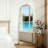 Oversized Arch Floor Mirror with Stand, Wall Mirror-34507447-40290081