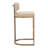 Velar Barstool (Set Of 2) Beige-119784672