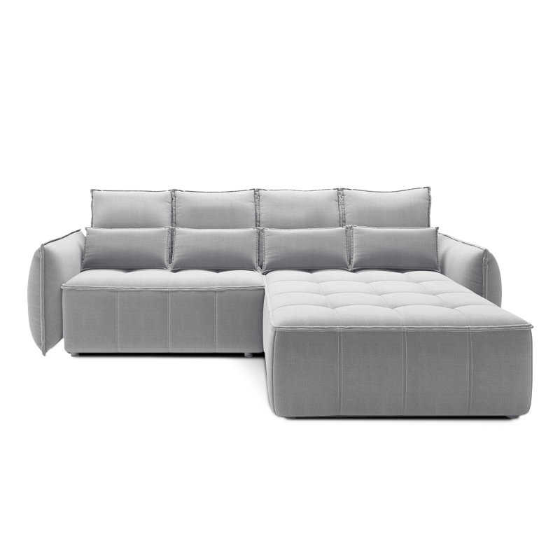 Bonella 4 Seater Sofa Bed, Right Hand Facing, Gray