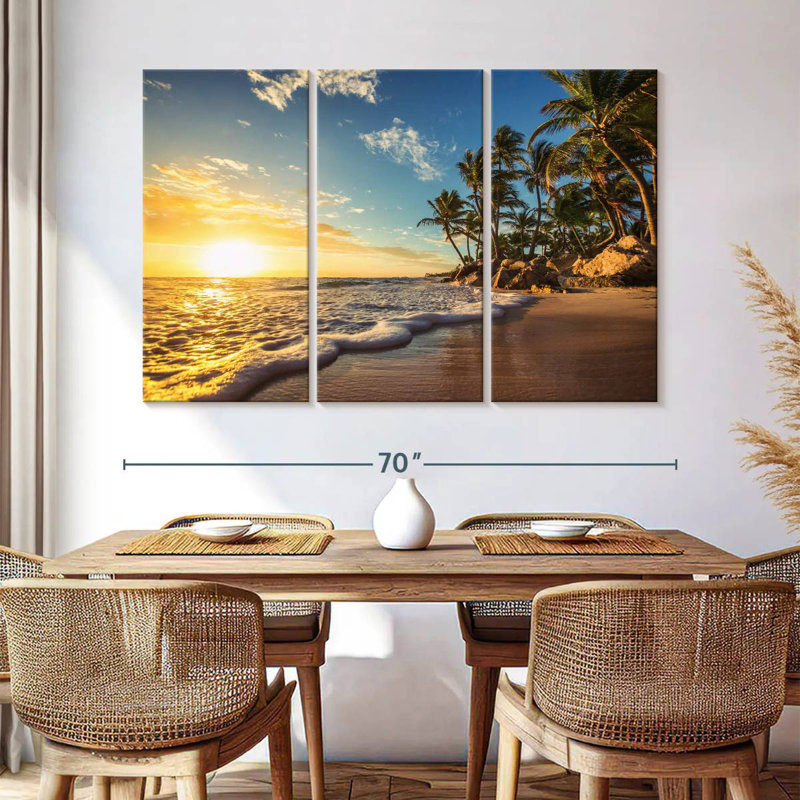 Gillard Dominican Caribbean Coast, 42" H x 65" W