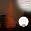 Arbre de Noël en spirale illuminé-1462589383