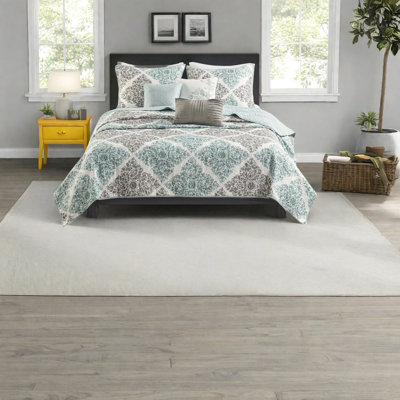 Ensembles de literie en coton turquoise de qualité, conception moderne réversible pour le confort de la maison