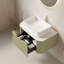 Meuble-lavabo de salle de bain 30 po avec lavabo, meuble de rangement mural à bordures courbes et flottantes avec tiroir, lavabo rectangulaire en céramique blanche, sans robinet, pré-assemblé-1613927936