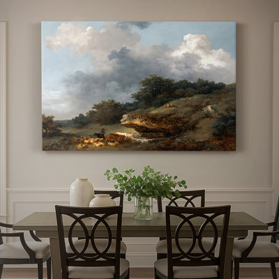 The Rock (Le Rocher)-Jean-Honoré Fragonard-Gallery Wrapped Canvas-c. 1780
