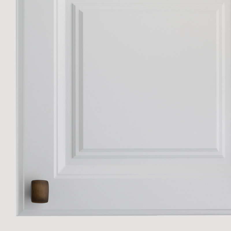 Poignée rectangulaire Grayson, Laiton rétro