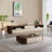 Modern Simplicity TV Stand and Coffee Table Set