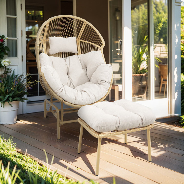 Cordarrell 1 Person Egg Chair