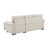 Rossignol 86" Rolled Arm Sofa Bed-597257578