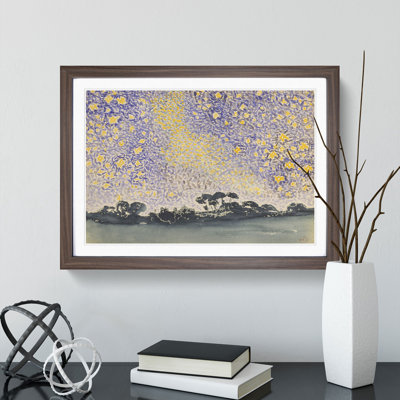 Landscape with Stars Vol.2 by Henri-Edmond Cross - Picture Frame Painting