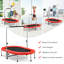 Trejo Freeport Park 127cm Round Fitness Trampoline with Handlebar-1083587414