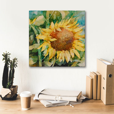 Winston Porter «Sunflower» par Annelein Beukenkamp, art mural sur toile