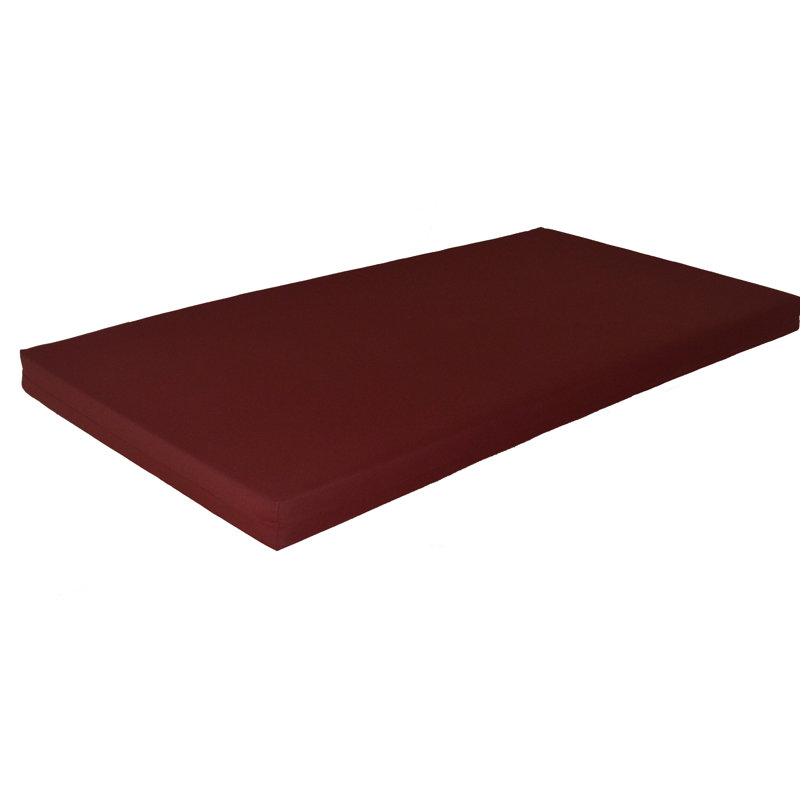 Carol Rosecliff Heights Outdoor Seat Cushion, Twin, Burgundy
