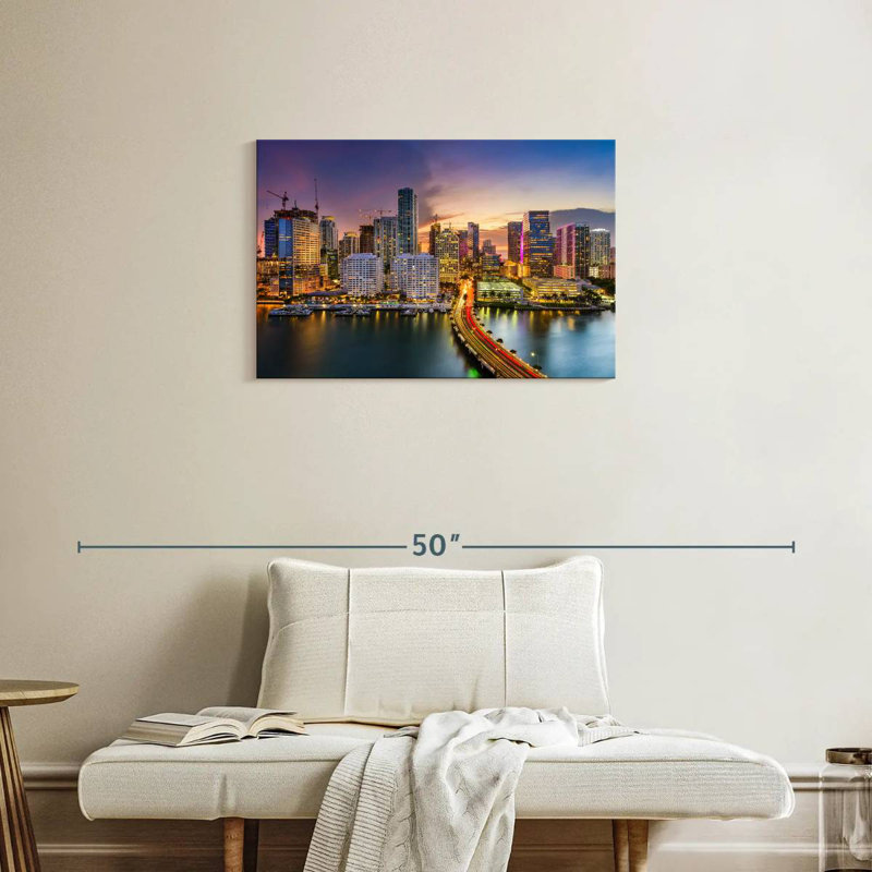 Horizon de Sirci à Miami, H 20 po x l 30 po