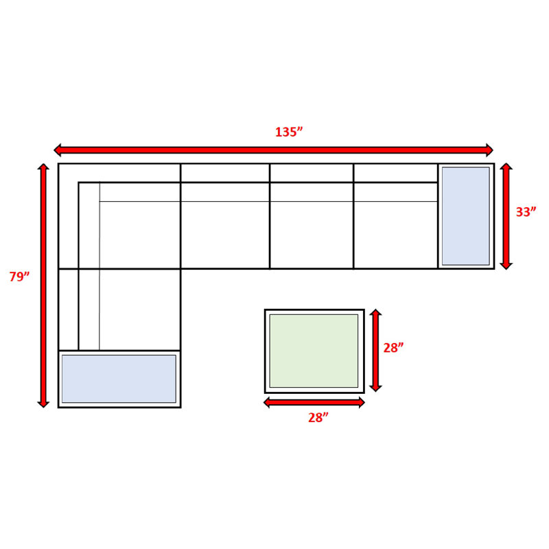 Ensemble de conversation en osier pour 4 personnes avec coussins Liscomb, Mélange de gris