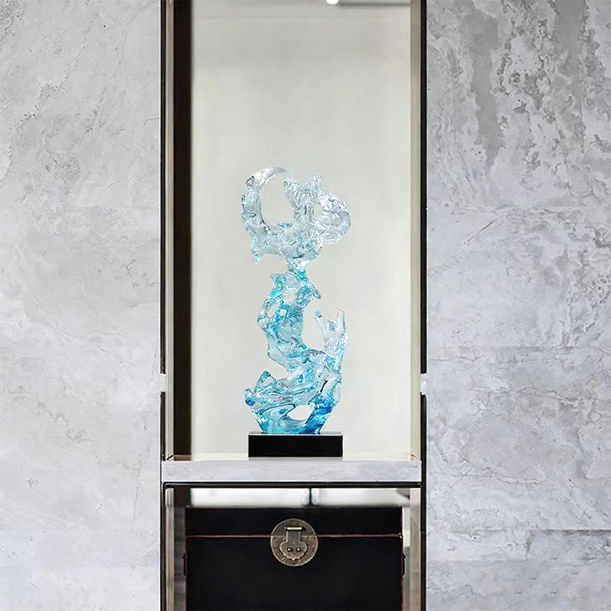 Orren Ellis Modern Resin Finial Decorative Object | Wayfair