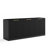 67-Inch Modern Wavy Sideboard, Curved Contour Design Storage Cabinet, 6-Door Cabinet With Storage Function, Suitable For Kitchen / Bedroom / Living Room, Black, 67.0"L X 15.7"W X 27.7"H-166559085