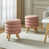 Rose 100% polyester est en rupture de stock