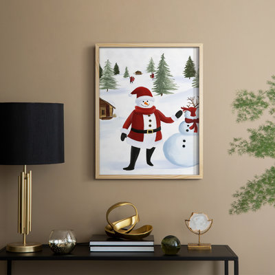 «Christmas Holiday», art encadré CCxxviii - bois massif