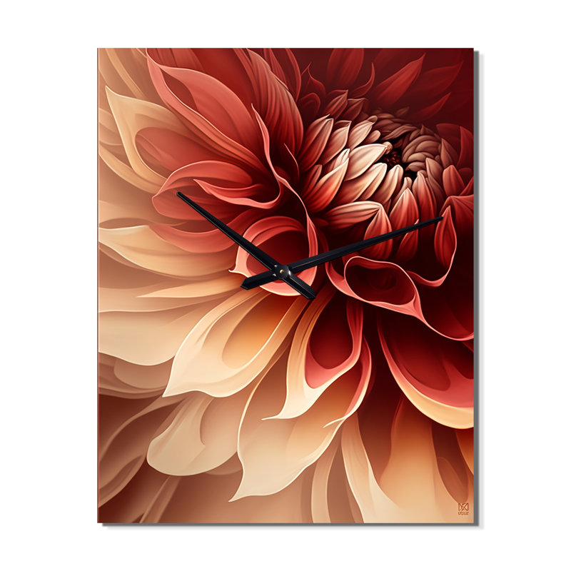 Horloge murale Dahlia, Très grand