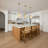 1 - Light Kitchen Island Cylinder Pendant Lights With Alabaster Shade-1556090455
