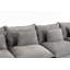 Canapé modulaire de 129,8 po de largeur avec canapé large et 2 repose-pieds pour un confort et une flexibilité de salon ultimes-215422808