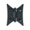 Rough Butterfly Hinge, Pair