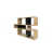 Oak Veneer / Black Matt