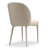 Modern Fully Upholstered Dining Chairs With Fabric-Wrapped Legs-2096628637