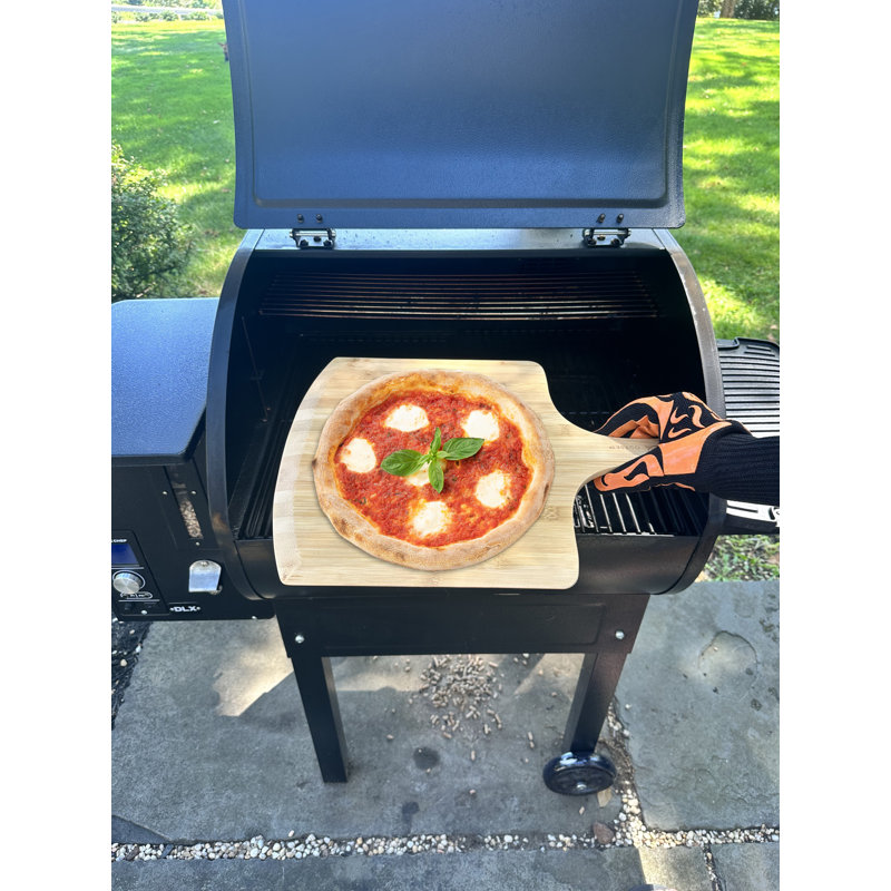Extra Large Bamboo Pizza Peel with Handle, 18" x 14"