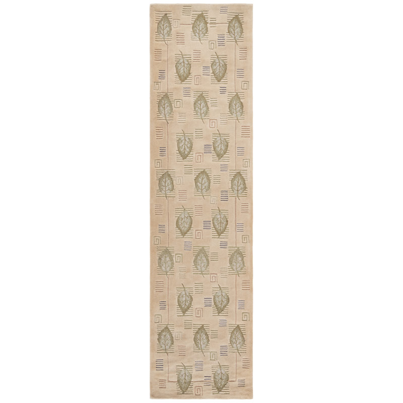Berkley Wool Pile Floral Rug, Runner 2'6" x 10'