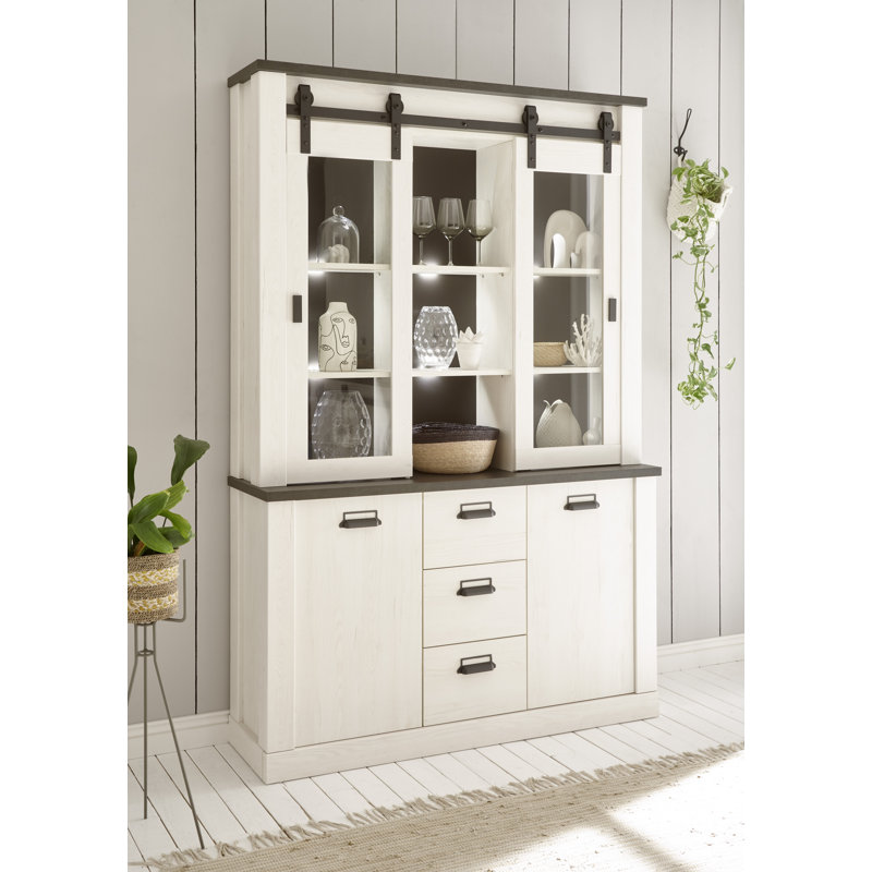Jackeline Display Cabinet, White