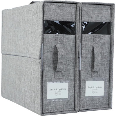 Ensemble de 2 organisateurs de draps et rangement