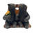 Resin Rustic Napkin Holder Kissing Bear Design
