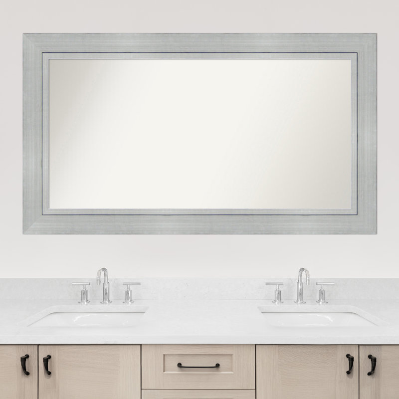 Yousef Solid Wood Wall Mirror, Rectangle, 30.25" x 53.25"